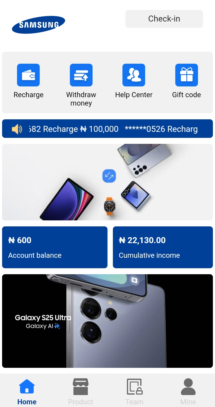 SamTop-on.cc Review: Is Samsung Investment Platform Legit?