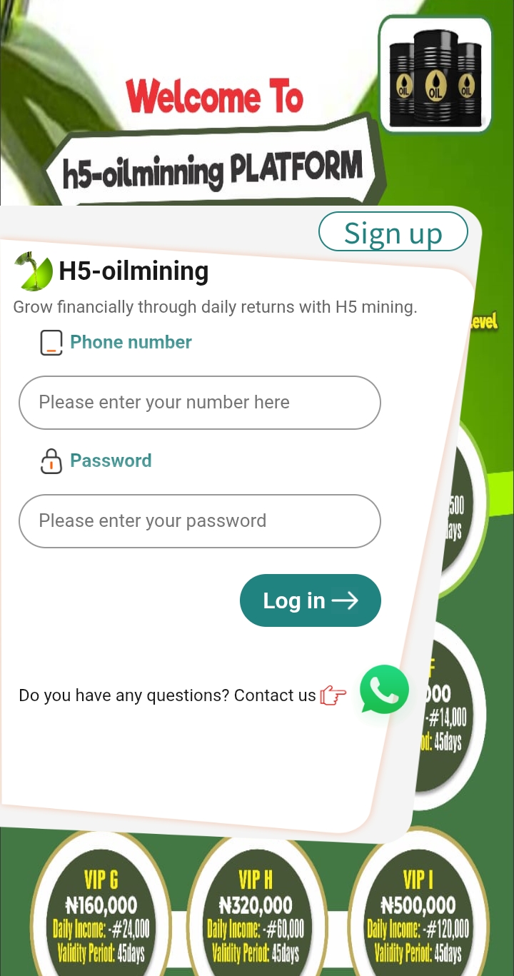 H5-oilmining.online Review