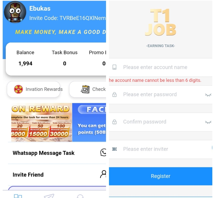 T1job.com Review: A Legit WhatsApp Website?