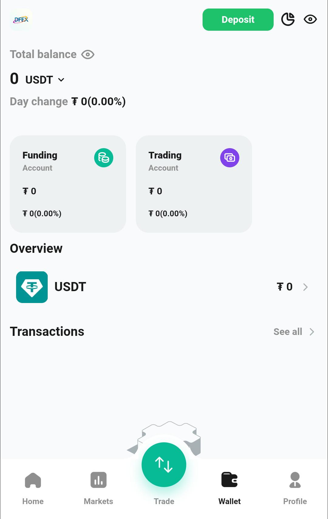 Payments And Withdrawals On DFEX