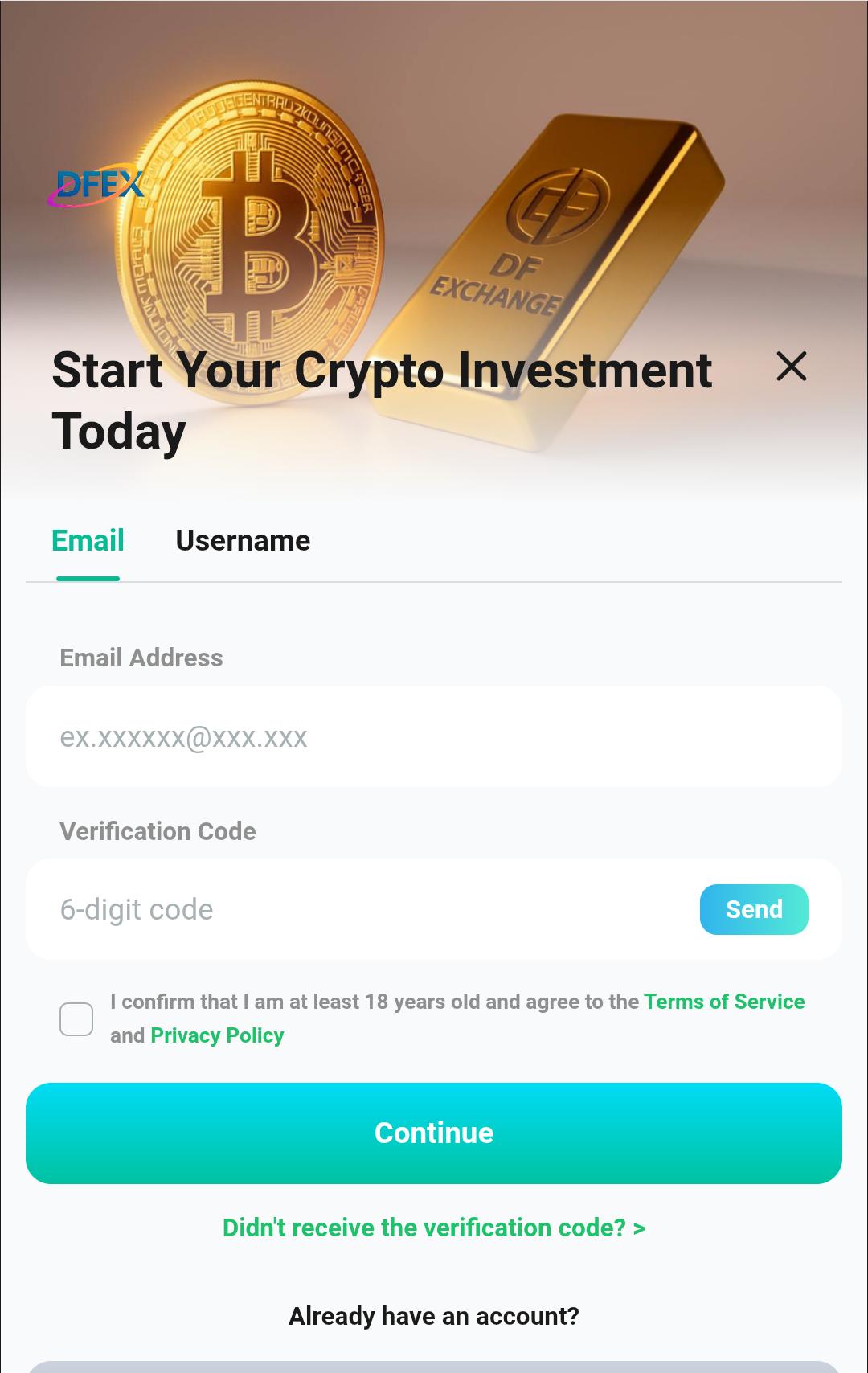 How To Register On DFEX