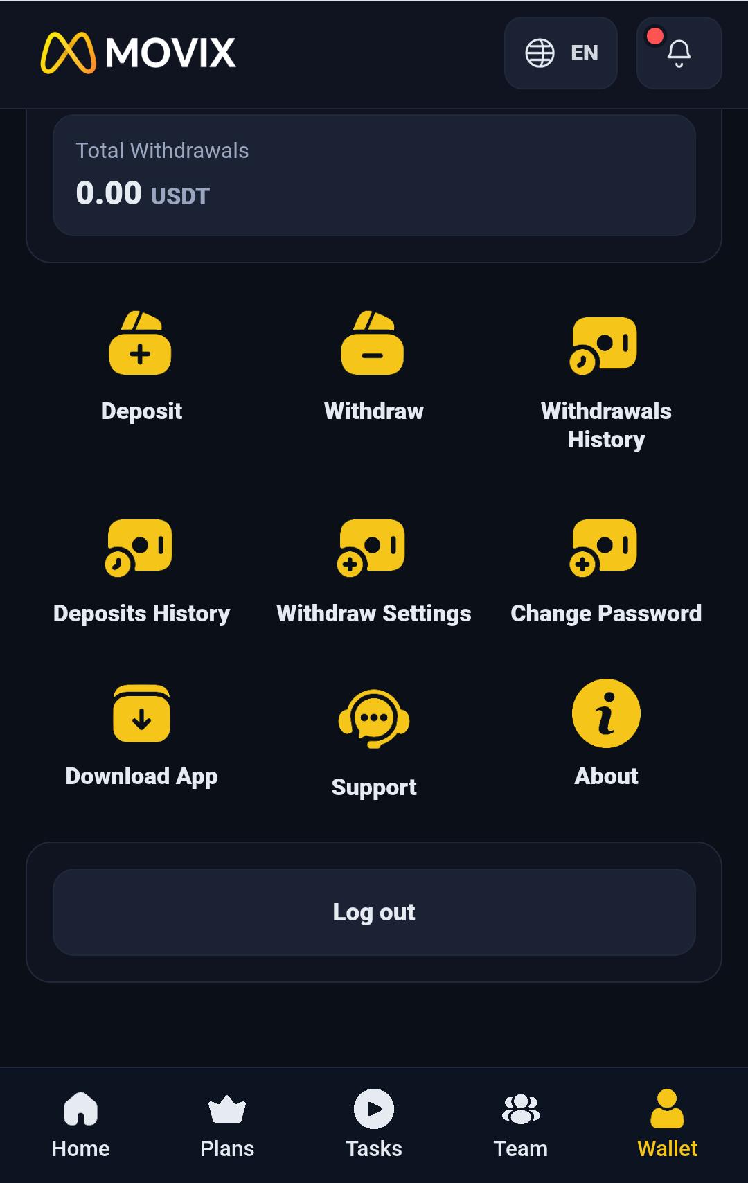 Payments & Withdrawals 