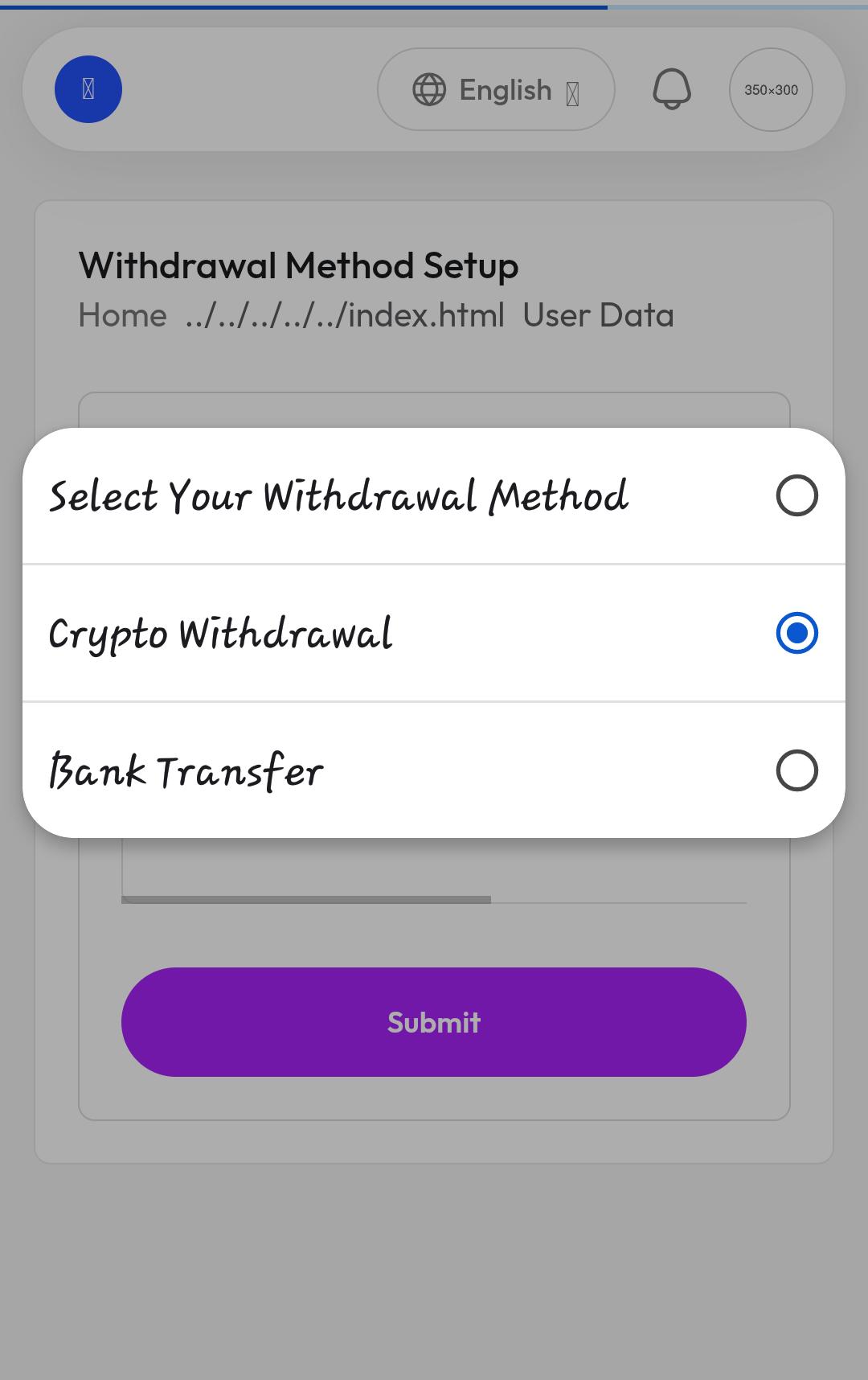 How To Withdraw On InfinityReturns 