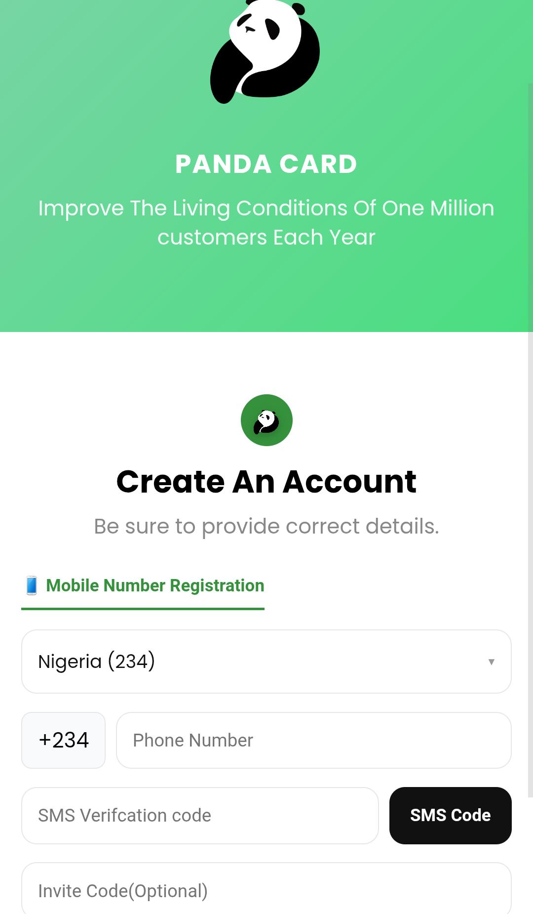 How To Register For Pandagiftcard