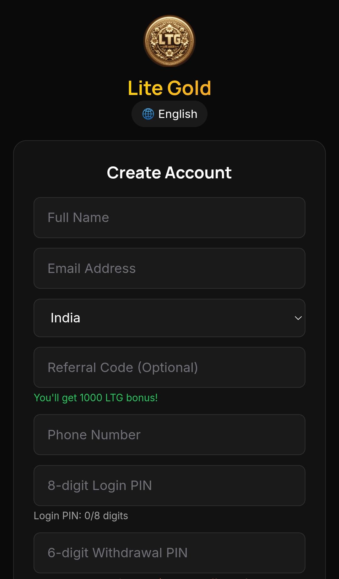 How To Register on Ltgpay