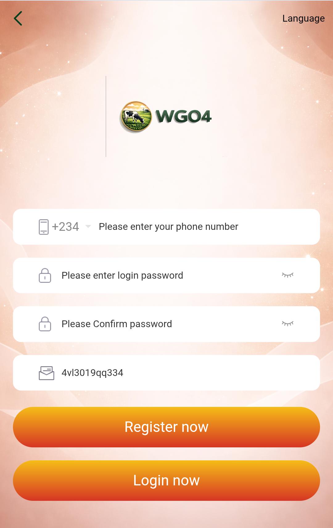 How To Register On Wg04