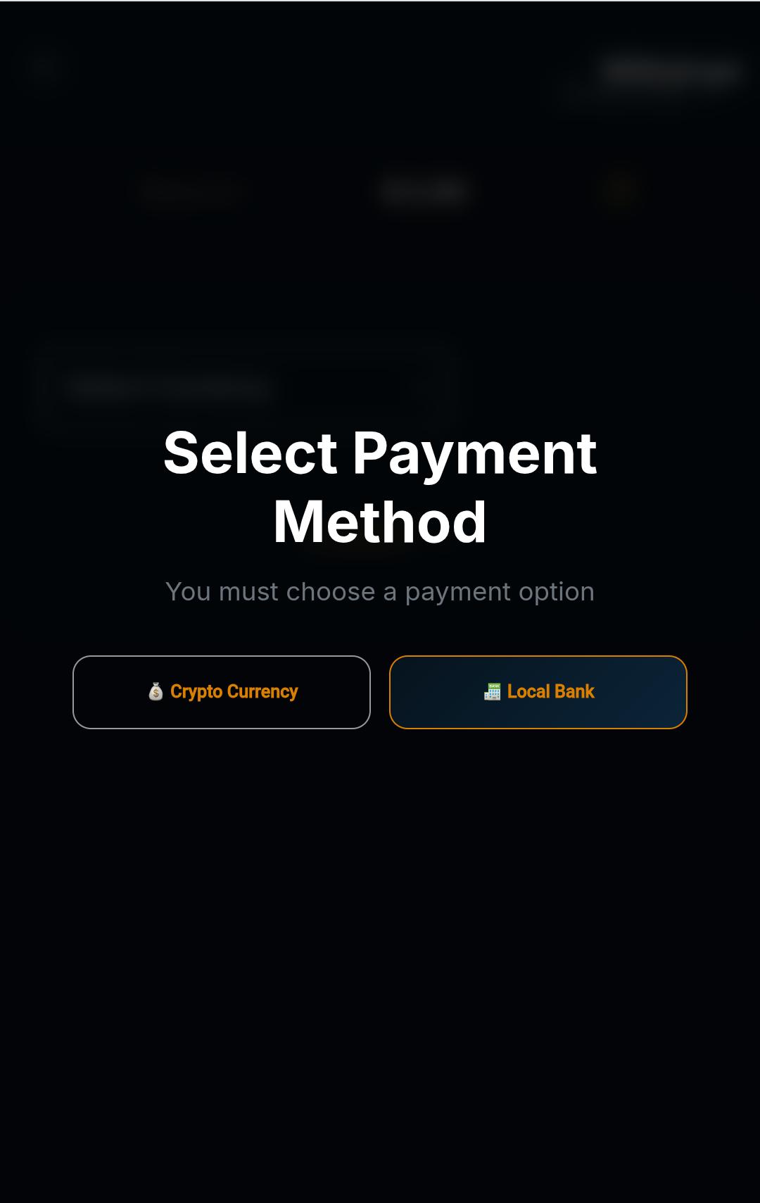 Payments & Withdrawal