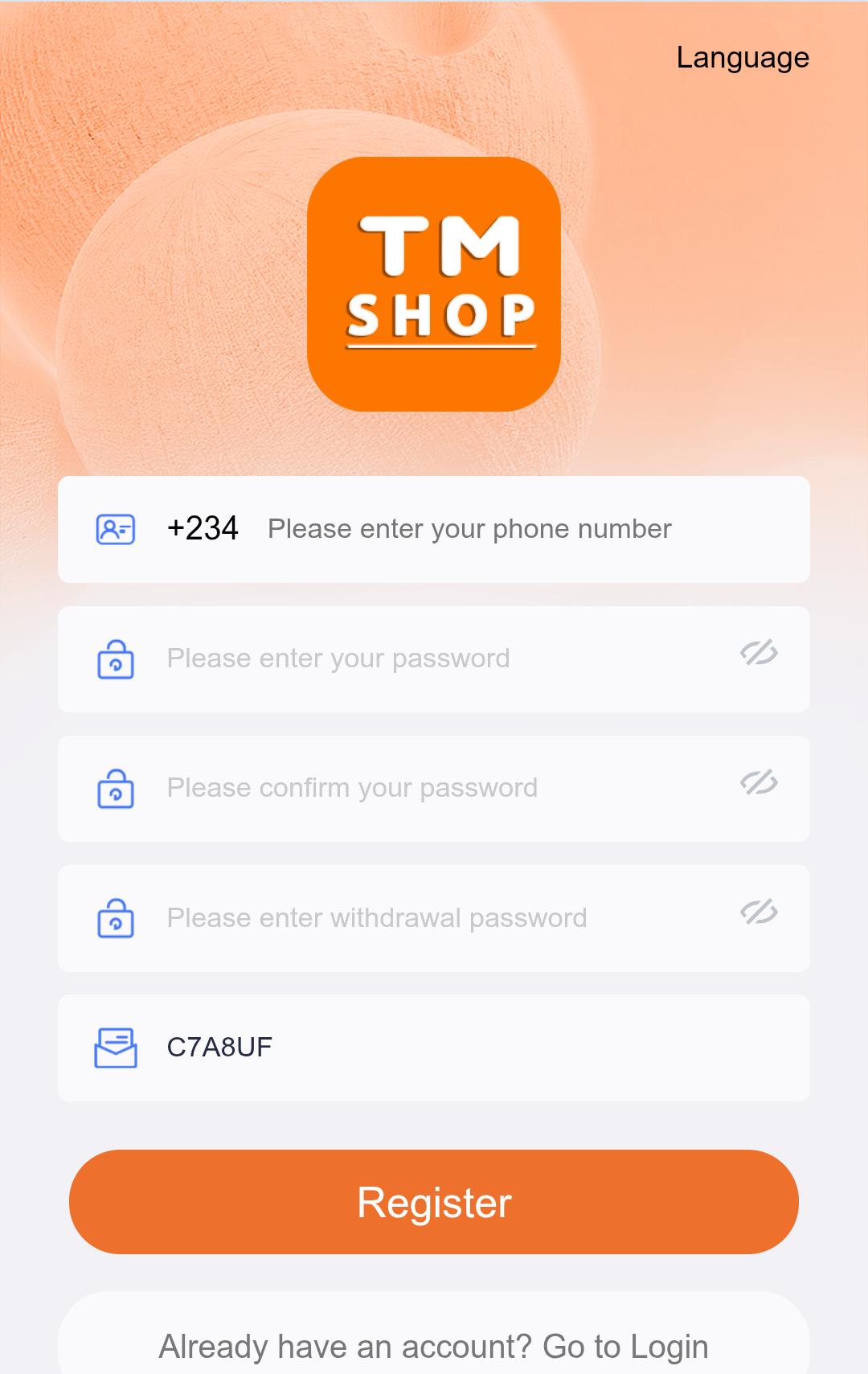 How To Register For Petareol (TM Shop)