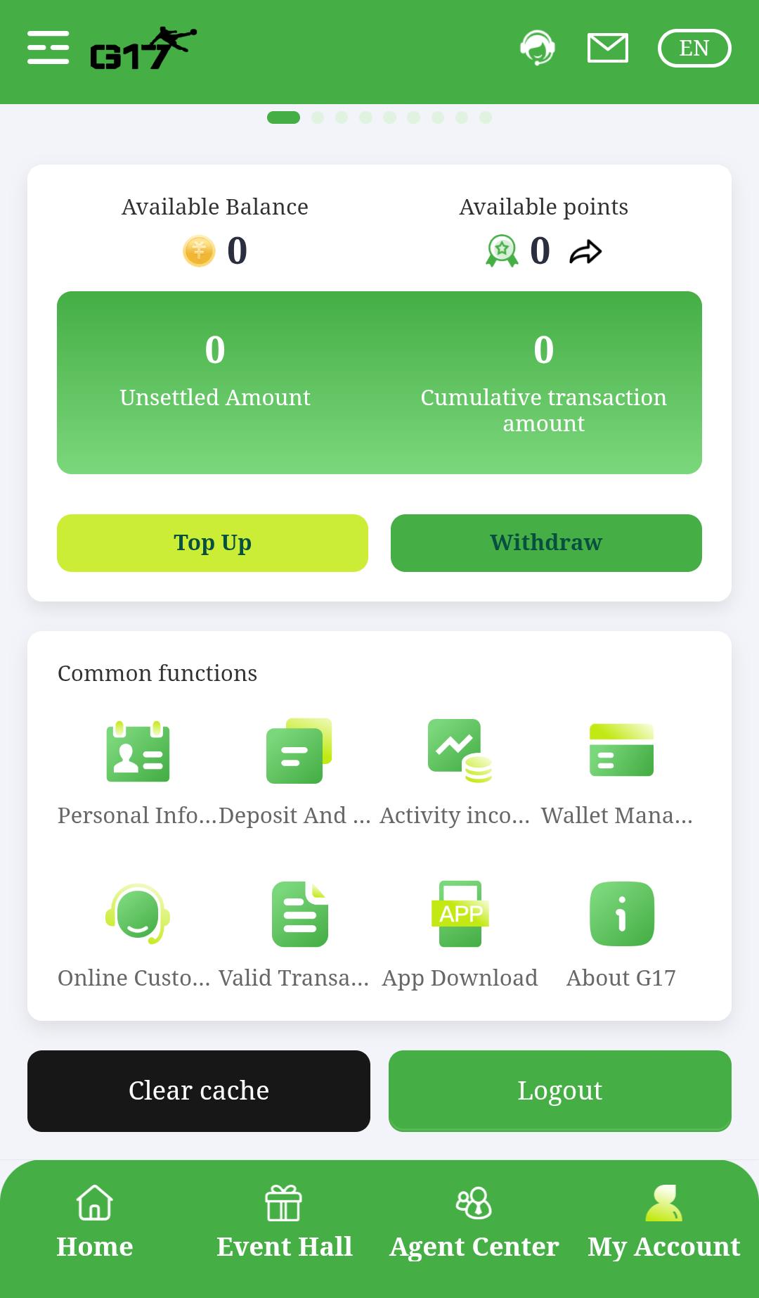 Payments & Withdrawals 