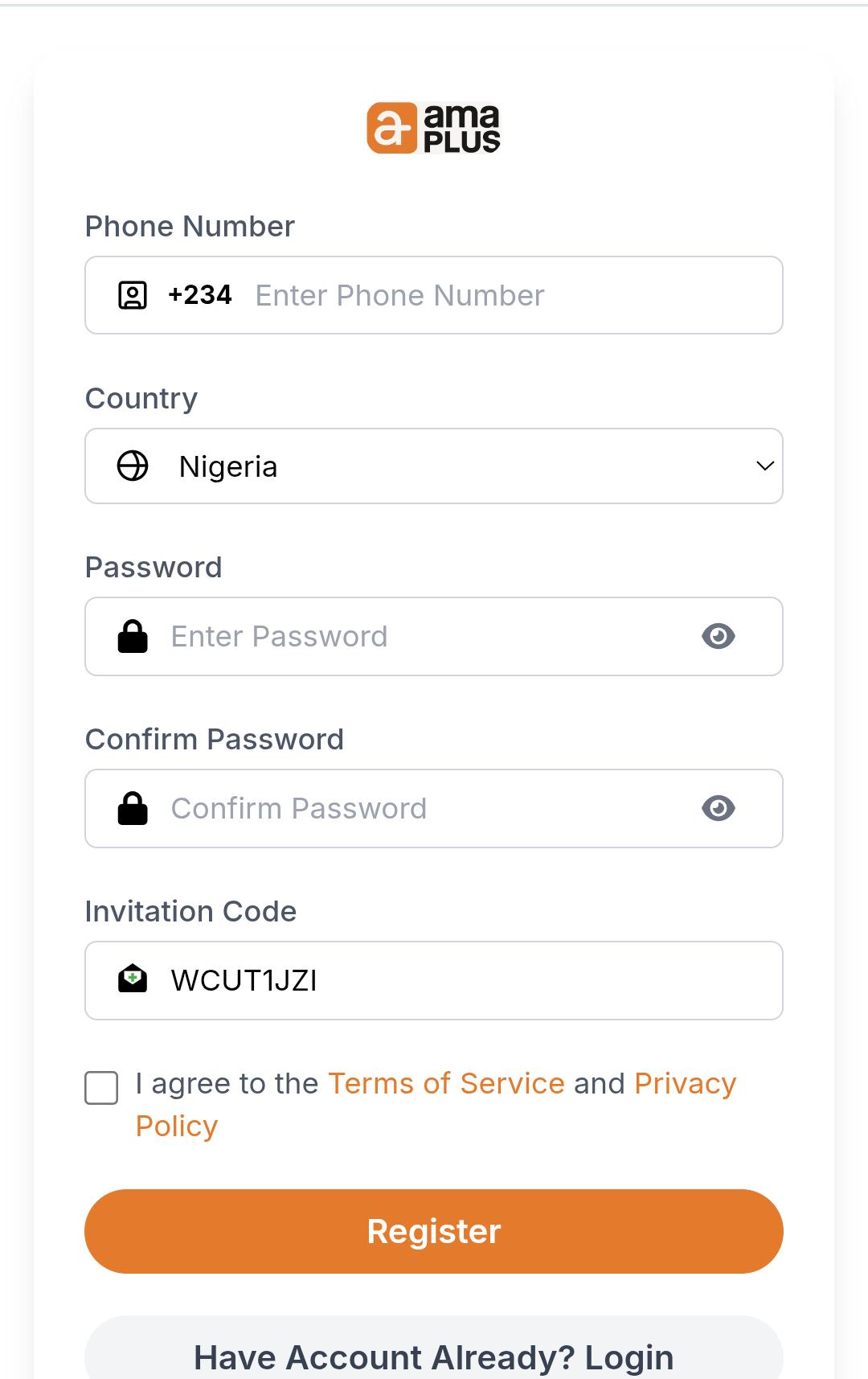 How To Register For Amaplus