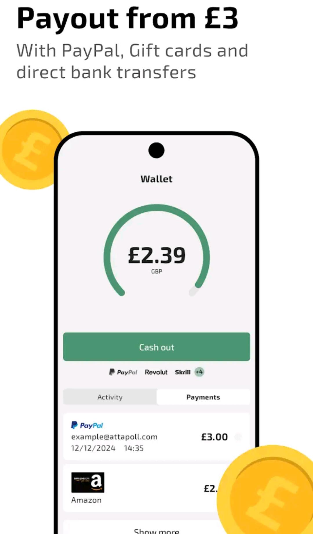 Payment & Withdrawal