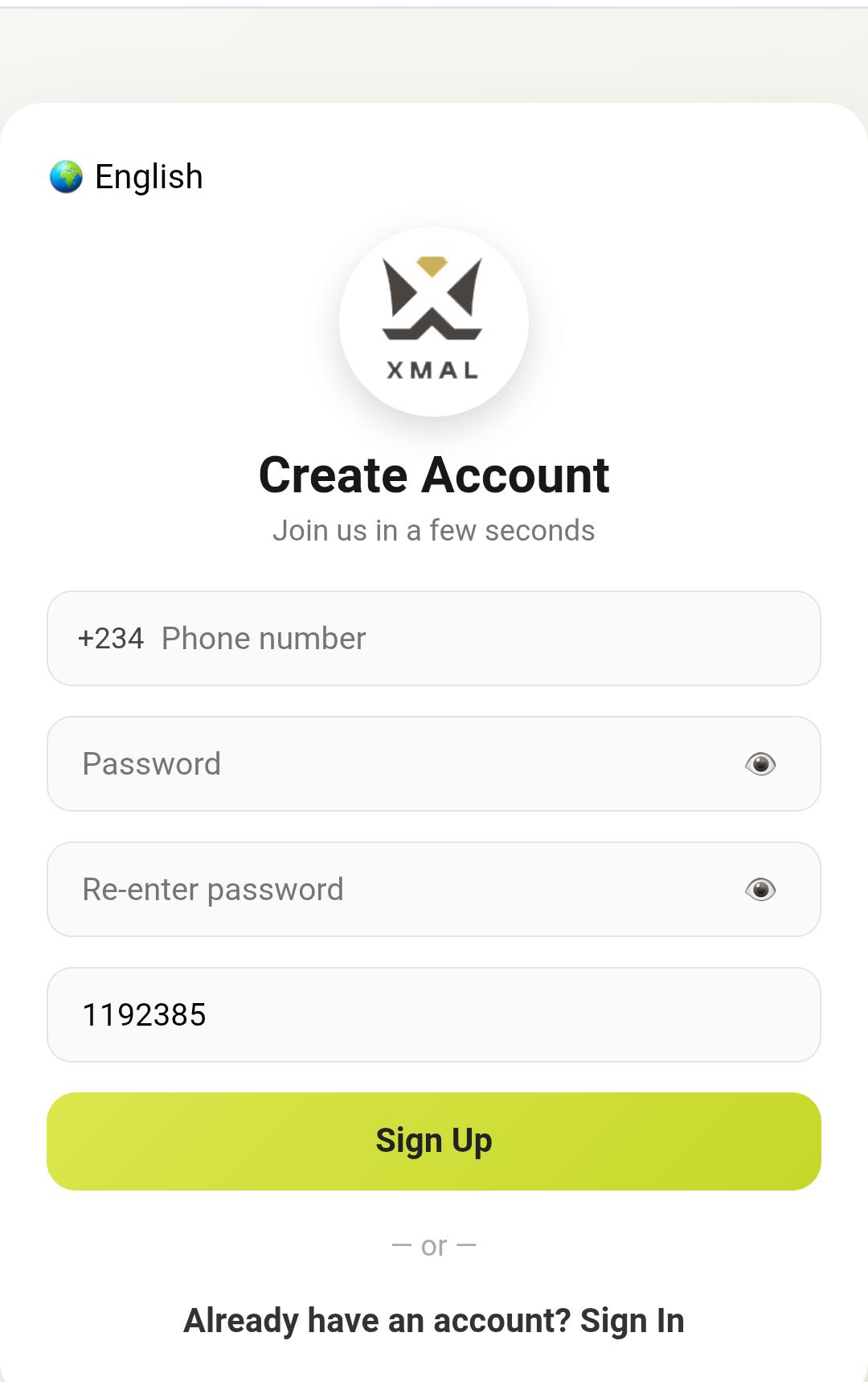 How To Register For Xmal