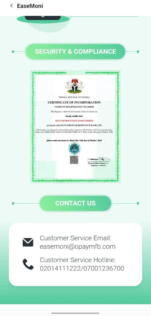 Is EaseMoni Loan App Legit