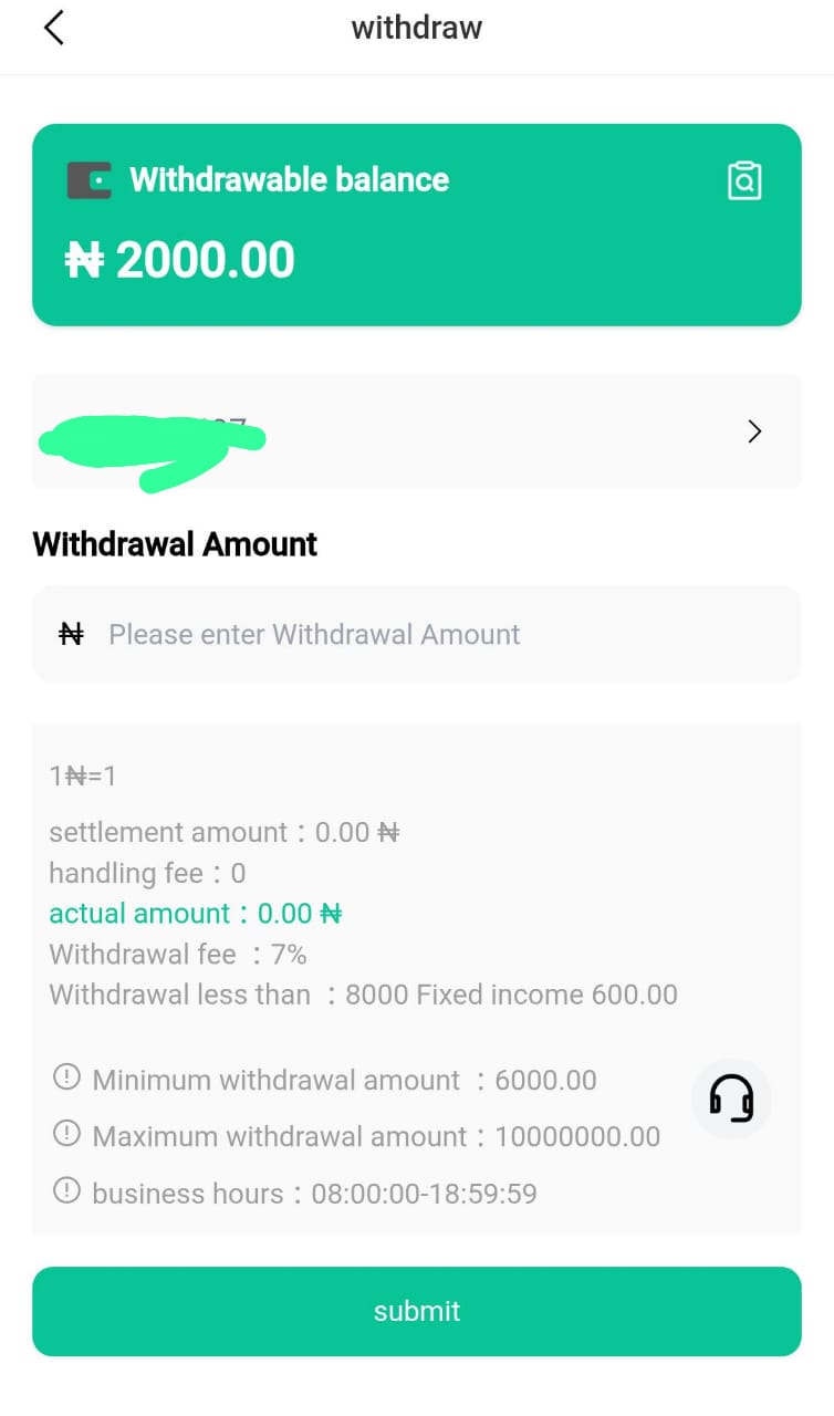 Payments & Withdrawals