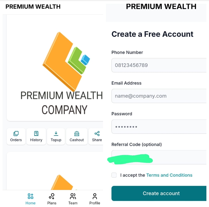 Premiumwealth.name.ng Review