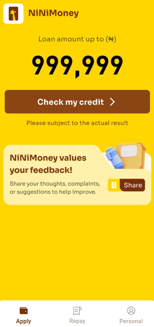 NiNiMoney Loan App Review