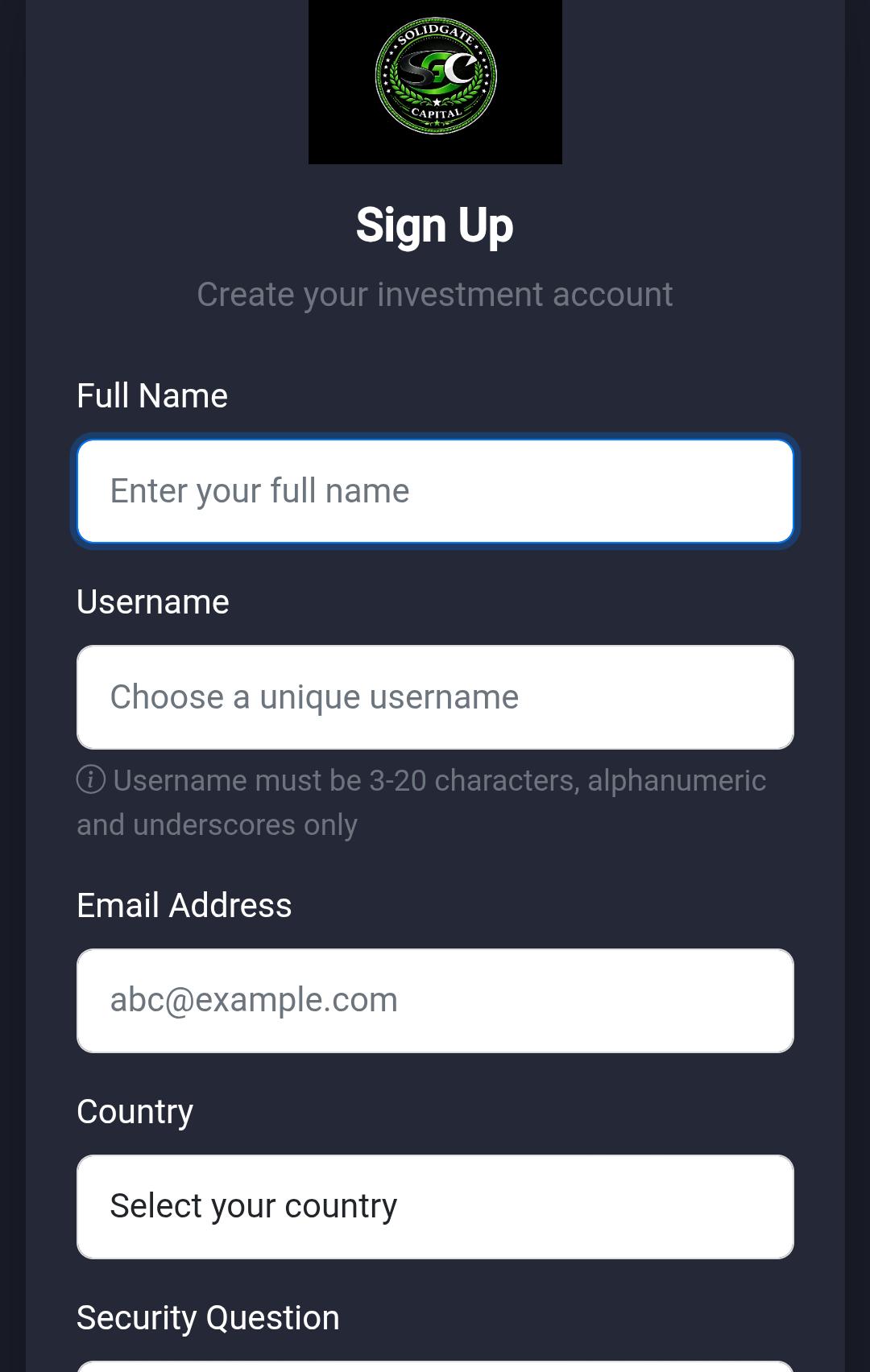 How To Register For The Platform 