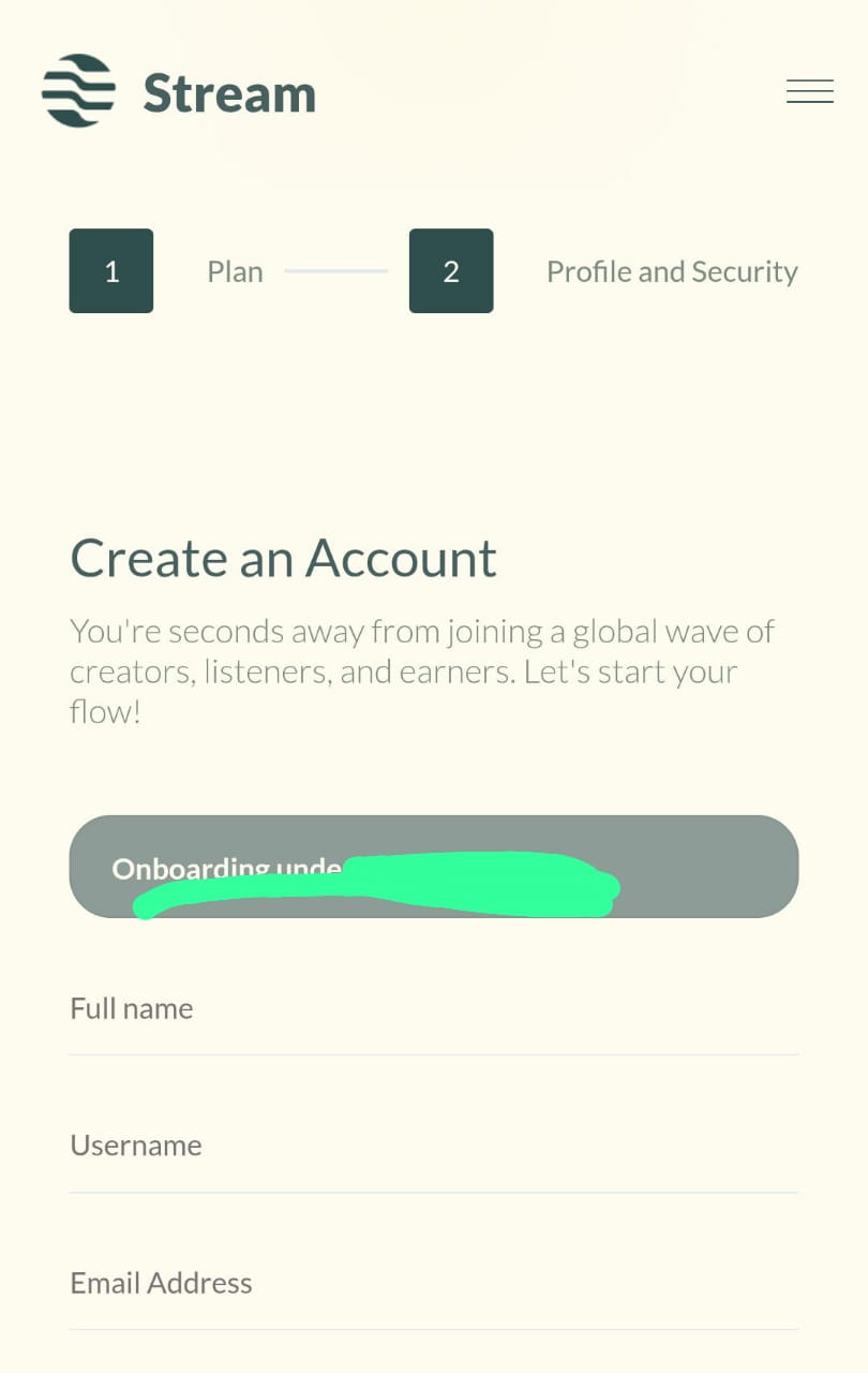 How To Register On StreamAfrica