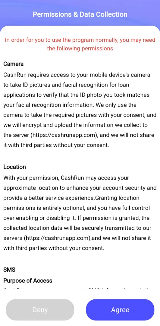 How CashRun Loan App Works