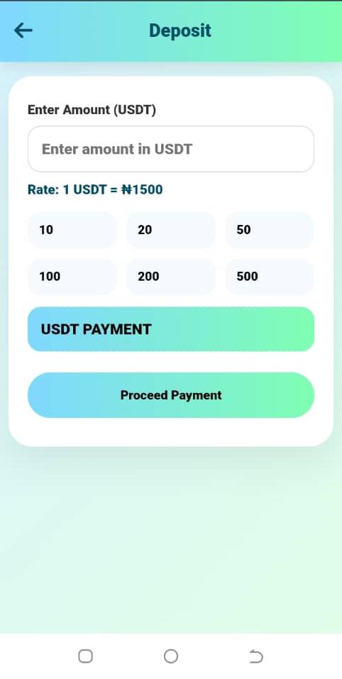 Payments and Withdrawals