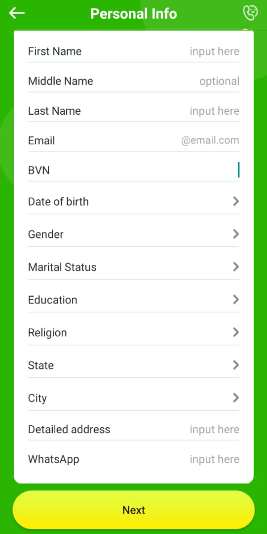 How To Register On Nicecredit Loan App