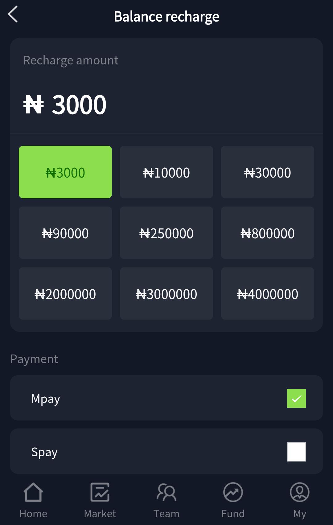 Payments & Withdrawal