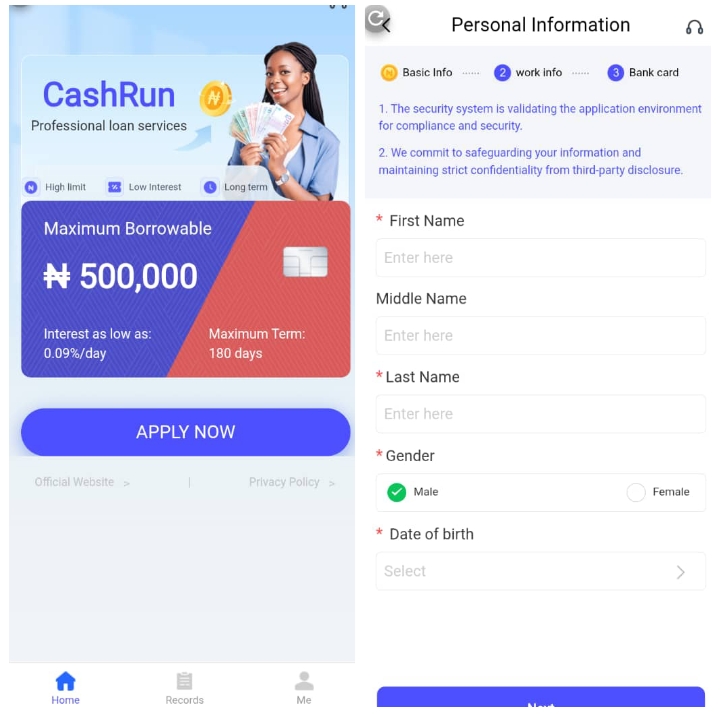 CashRun Loan App Review