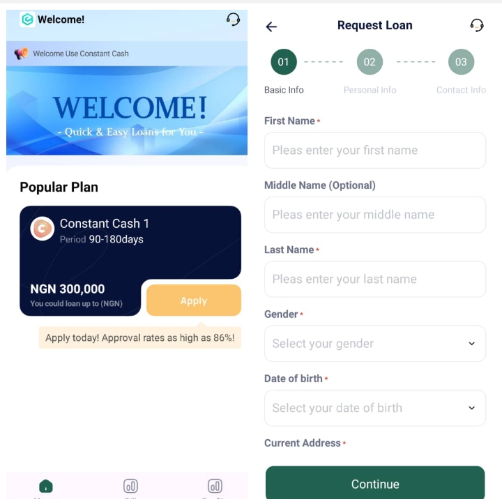 Constant Cash Loan App Review