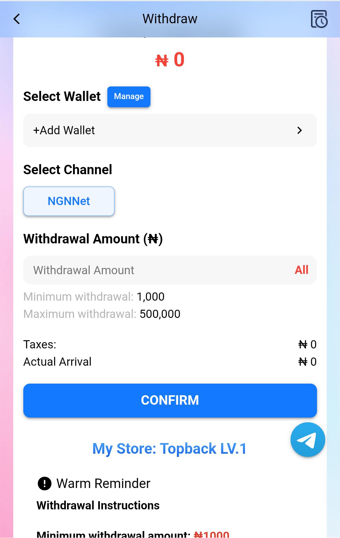 Payments & Withdrawals on TopBack