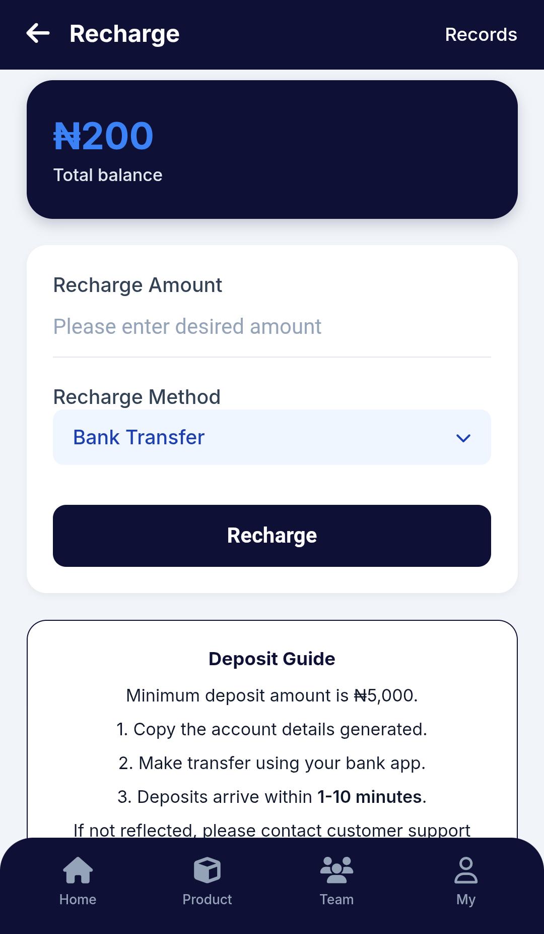 Payment & Withdrawal on E-mpire