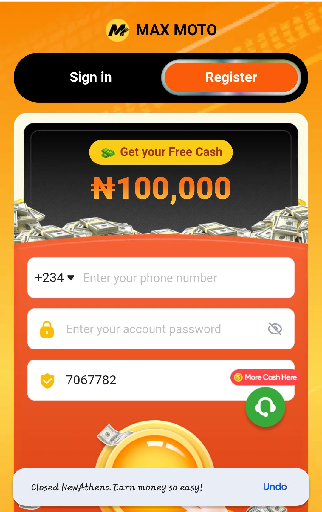How To Register On Max Moto