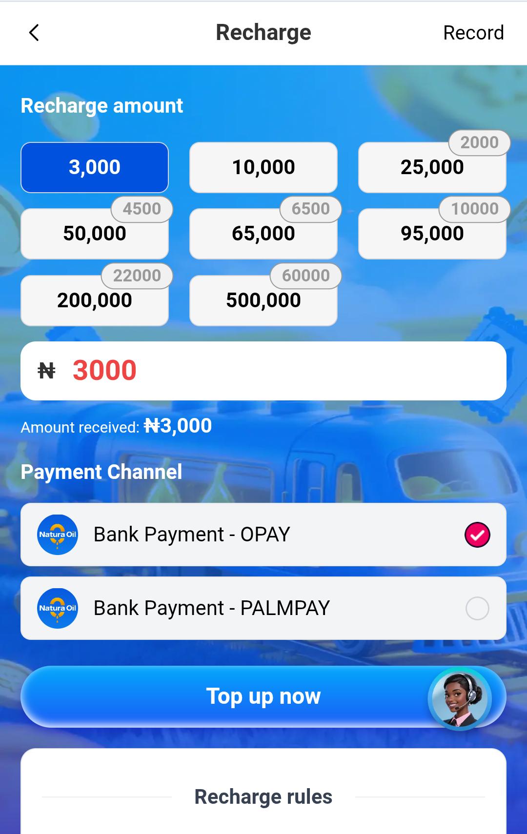 Payment & Withdrawal