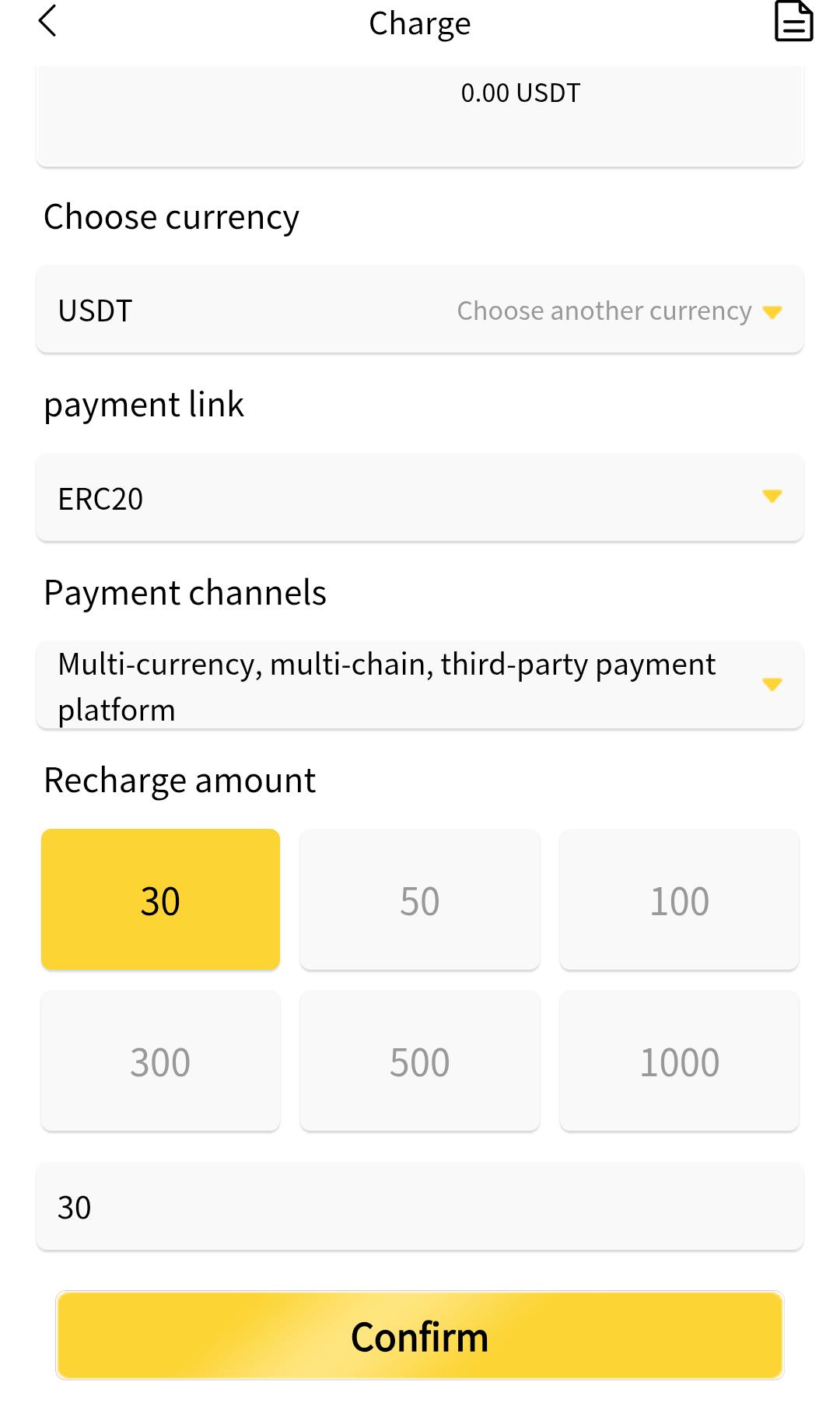 Payment & Withdrawal Process