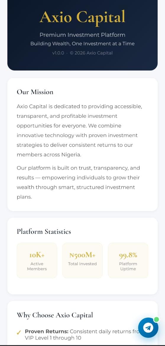 Axiocapital.com.ng Review