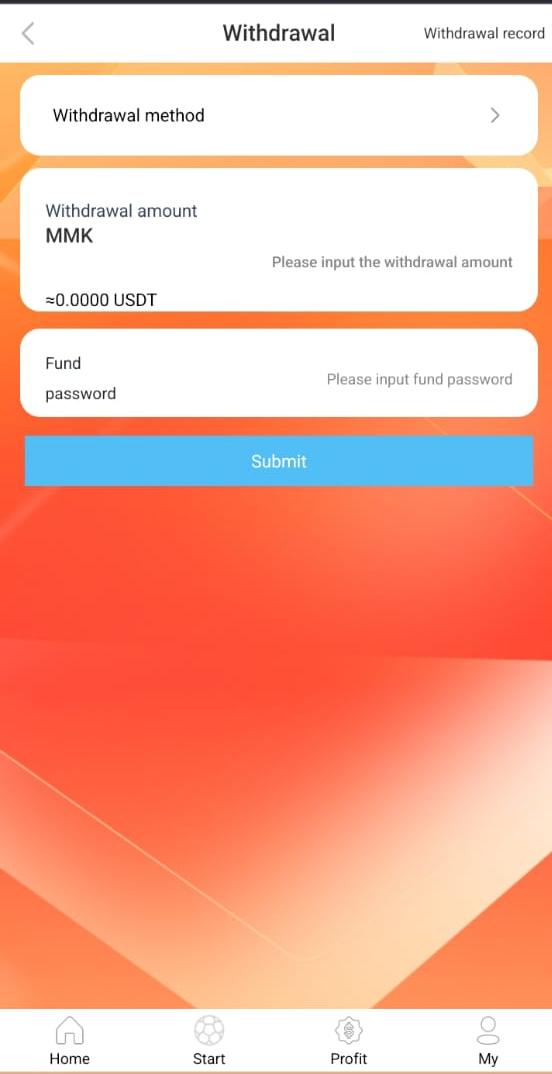 Payments & Withdrawal