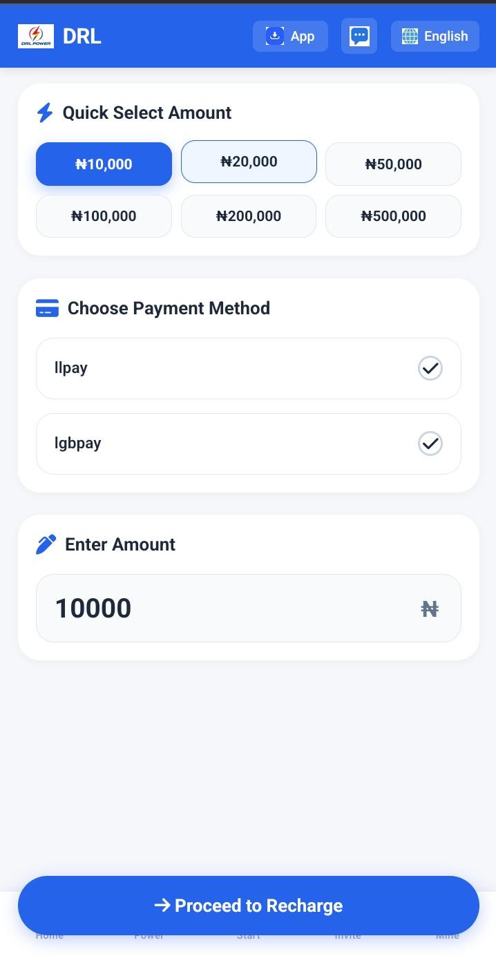 Payments & Withdrawal on DRL