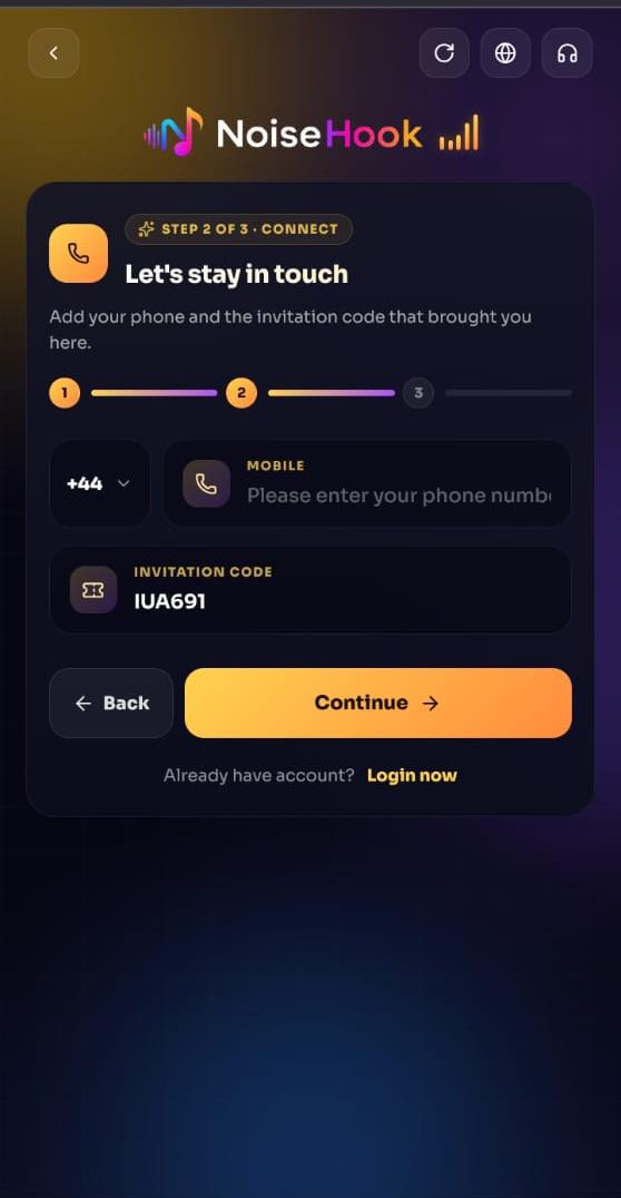 How To Join Noise Hook Music