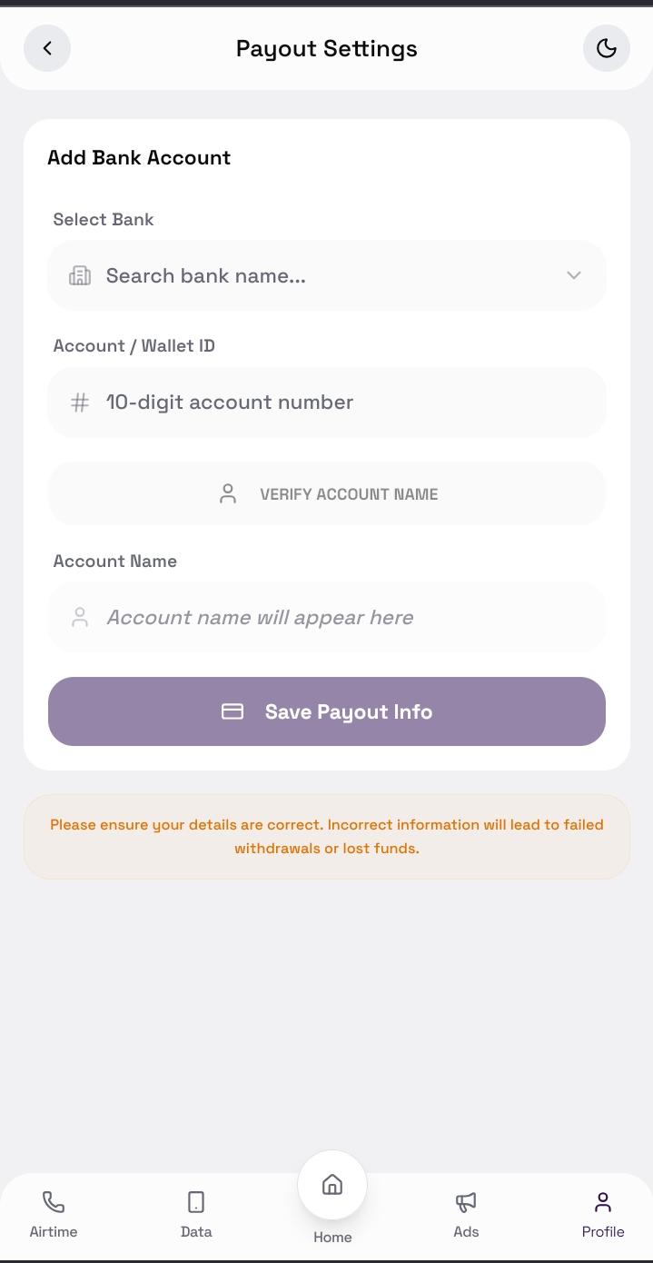 Payments & Withdrawals on EarnPal