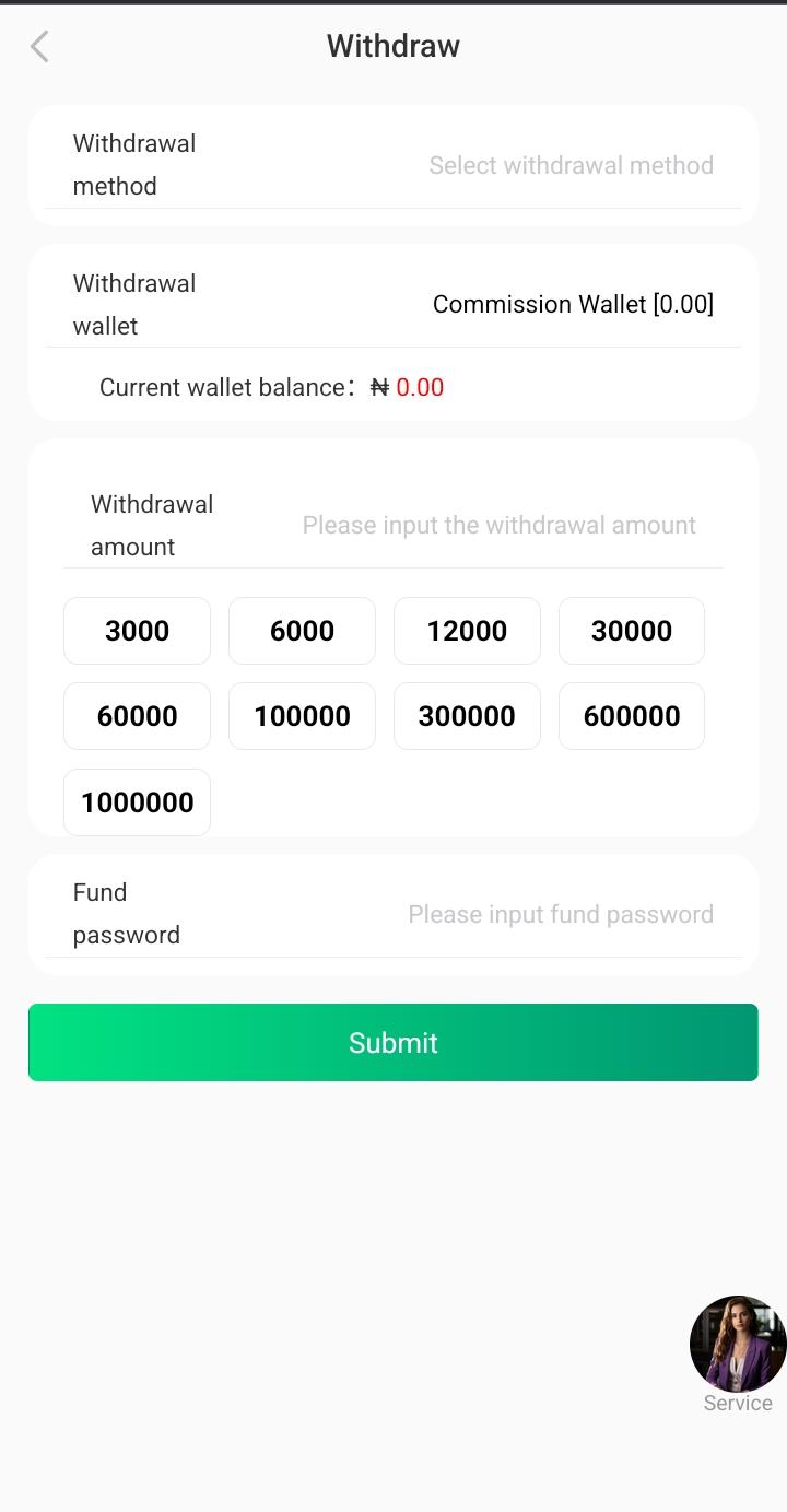 Payments & Withdrawal on JCD