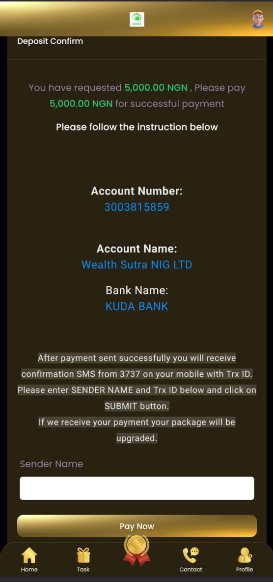 Recharge & Withdrawal on Vienaxx