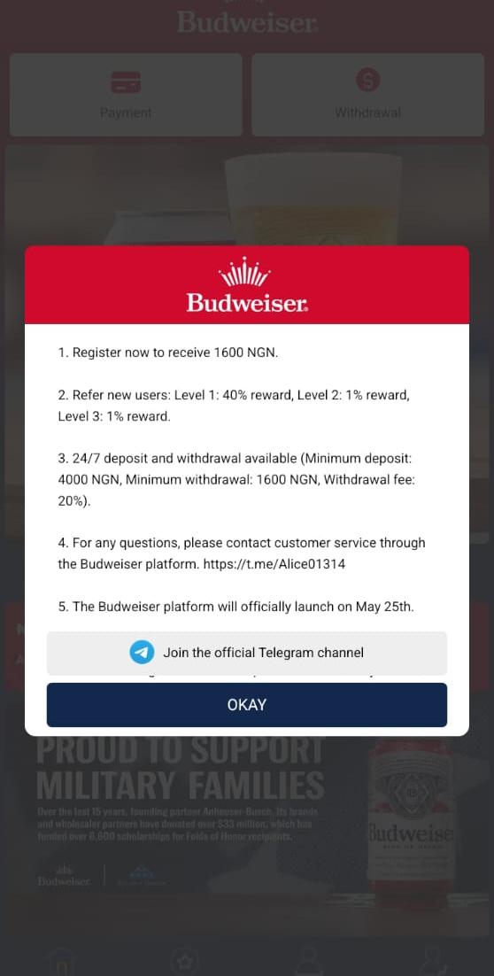 Bddbeers.com Review: Is Budweiser Investment Legit?