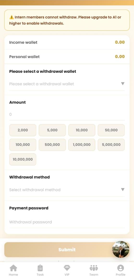 Payments & Withdrawals on Citistore