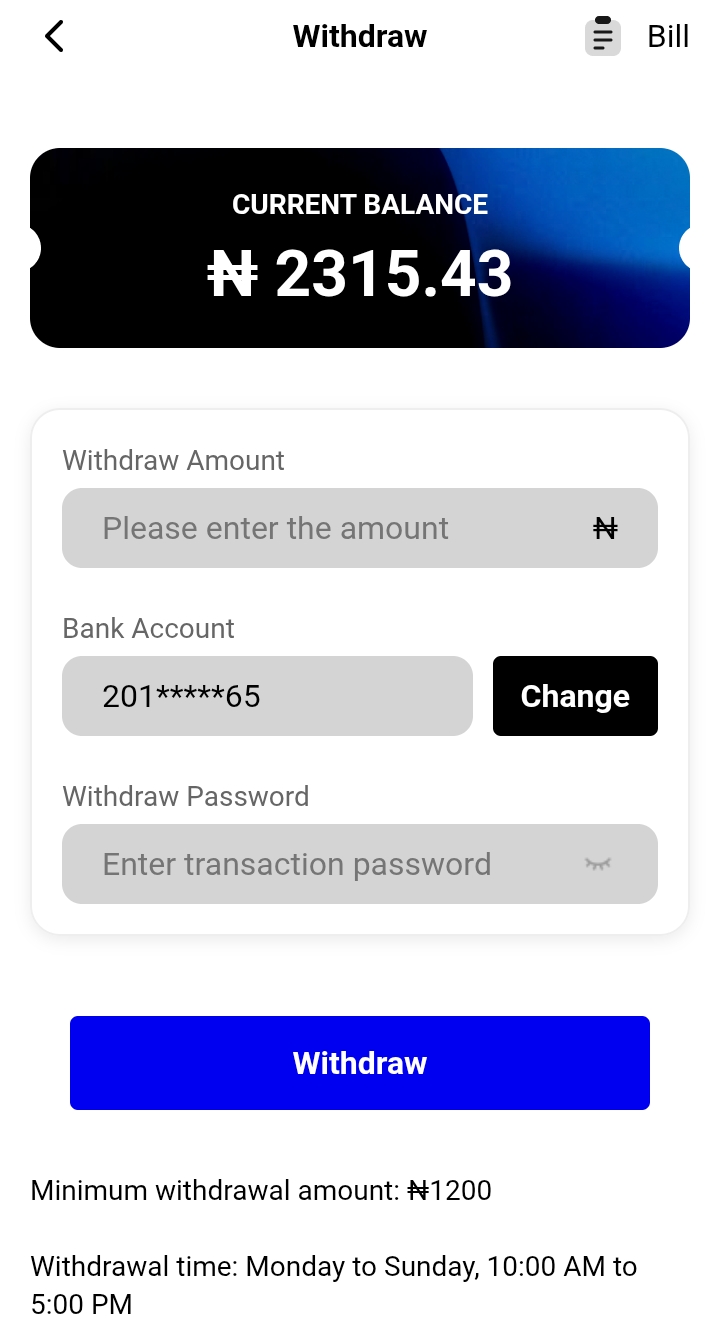 How to Withdraw on We Work App