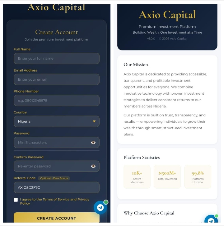 Axiocapital.com.ng Review