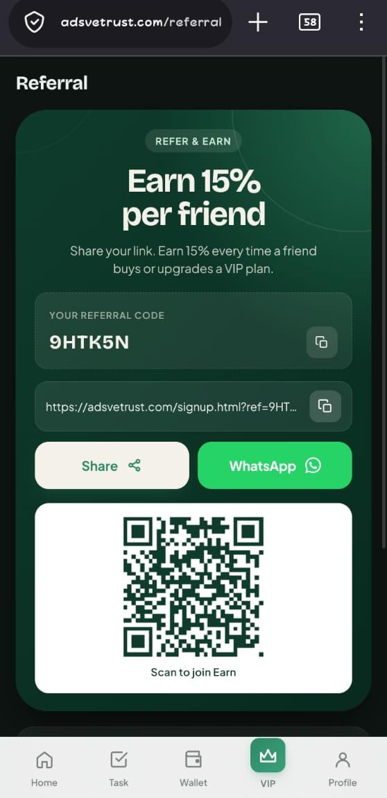 Adsvetrust.com Review
