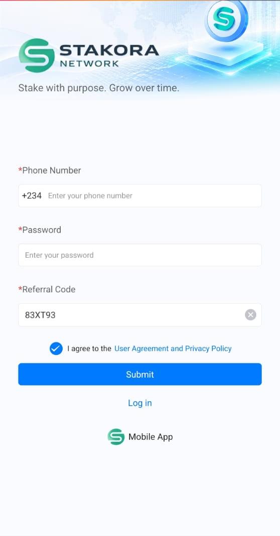 How To Join Stakora Network