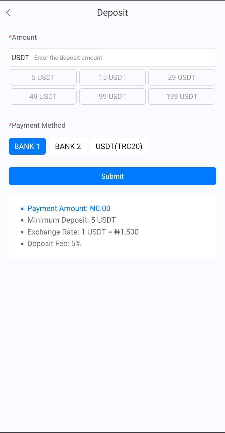 Payment & Withdrawal on Stakora