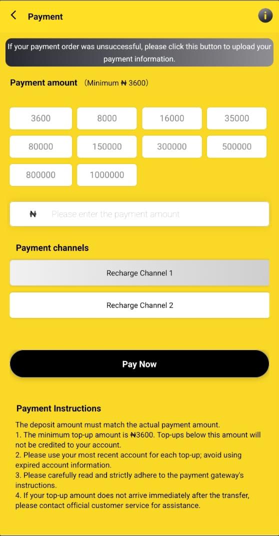 Payment & Withdrawal