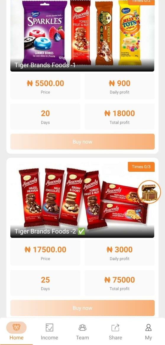 Tigerbrandsfoods.com Review