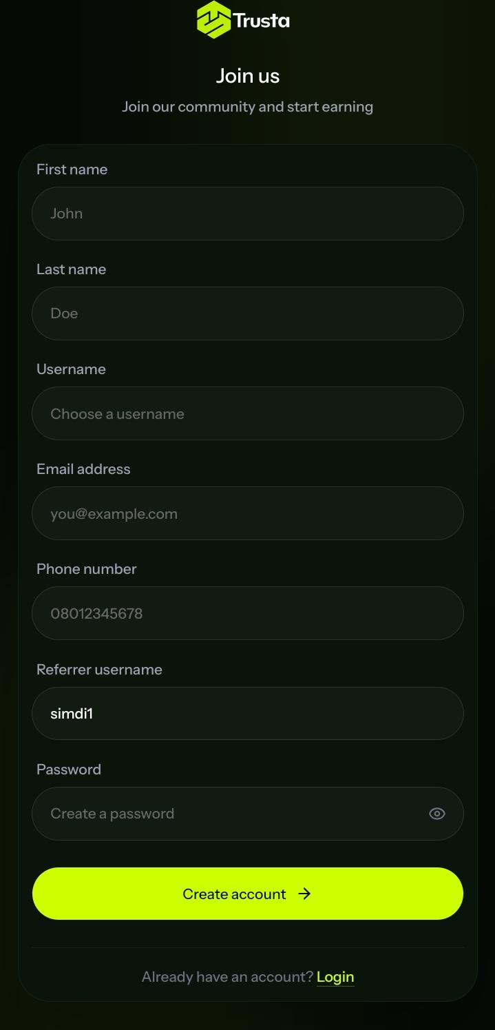 How To Join Trusta